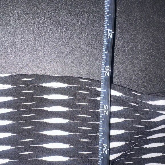 Rafaella Dolman Sleeve Printed Top black white plus size 3X NEW - Picture 6 of 7